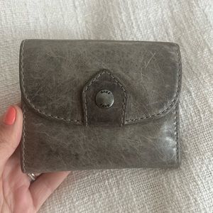 FRYE Leather Grey Wallet